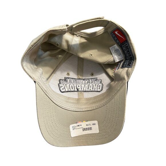 LSU Tigers 2003 National Champions Cap Hat Nike Locker Room Product football - Picture 4 of 5